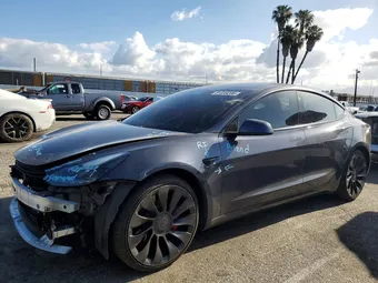 2021 Tesla Model 3 5YJ3E1EC0MF077871 Lot 51359206