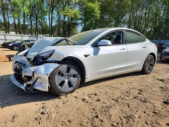2022 Tesla Model 3 5YJ3E1EA2NF317650 Lot 48336826