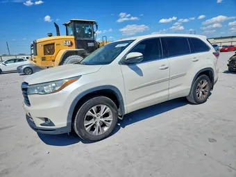 2015 Toyota Highlander 5TDZKRFH4FS117699 Lot 49020996