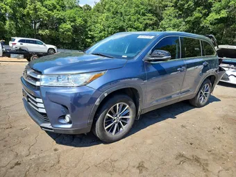 2019 Toyota Highlander 5TDJZRFH6KS722844 Lot 54163196