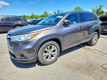 2015 Toyota Highlander 5TDJKRFH0FS224522 Lot 51309306