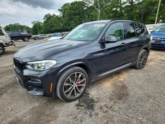 2021 BMW X3 5UXTY3C04M9E02125 Lot 55570946
