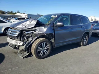 2017 Honda Pilot 5FNYF6H74HB049298 Lot 53912986