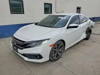 2019 Honda Civic 19XFC2F86KE017308 Lot 50819956