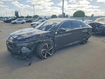 2021 Honda Accord 1HGCV1F33MA122858 Lot 50323116