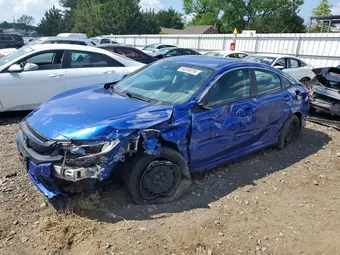 2019 Honda Civic 2HGFC2F63KH520332 Lot 54349276