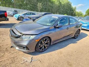 2019 Honda Civic 2HGFC2F82KH521778 Lot 53984306