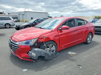 2020 Hyundai Elantra 5NPD84LFXLH550315 Lot 51192836
