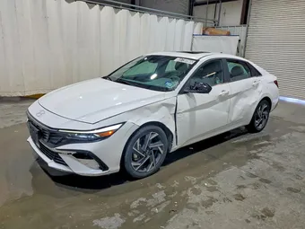 2025 Hyundai Elantra KMHLS4DG2SU970462 Lot 55730566