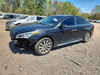 2017 Hyundai Sonata 5NPE34AF1HH513070 Lot 50143956