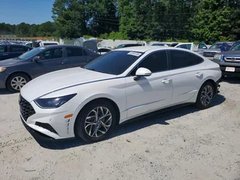 2022 Hyundai Sonata KMHL64JA1NA218830 Lot 52555786