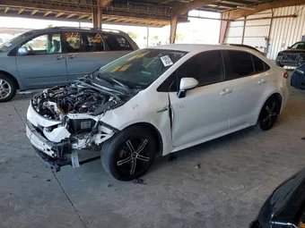2021 Toyota Corolla Hybrid JTDEAMDE3MJ017455 Lot 98841495