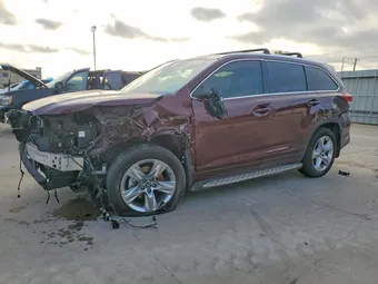 2019 Toyota Highlander 5TDYZRFH8KS340393 Lot 50103666