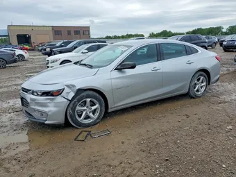 2017 Chevrolet Malibu 1G1ZB5ST3HF100438 Lot 52423576