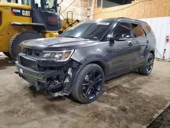 2017 Ford Explorer 1FM5K8GT6HGC64711 Lot 52533636