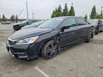 2017 Honda Accord 1HGCR2F51HA055498 Lot 55930586