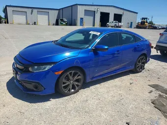 2020 Honda Civic 2HGFC2F80LH548737 Lot 52381496
