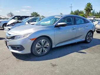 2017 Honda Civic 19XFC1F75HE202296 Lot 55588896