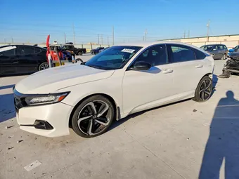 2021 Honda Accord 1HGCV1F37MA096765 Lot 78745065