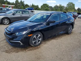 2020 Honda Civic 19XFC2F6XLE028702 Lot 52239256