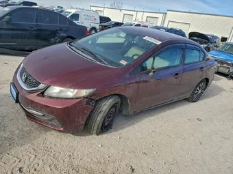 2015 Honda Civic 19XFB2F53FE061846 Lot 97045565