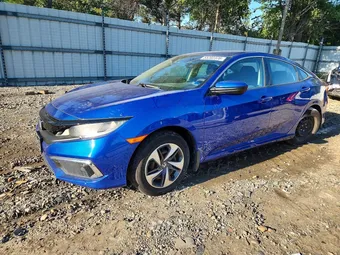 2020 Honda Civic 2HGFC2F60LH500377 Lot 55202376