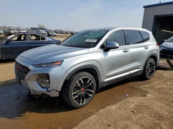 2020 Hyundai Santa Fe 5NMS33AD6LH186196 Lot 47032536