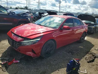 2021 Hyundai Elantra 5NPLS4AG9MH007094 Lot 50131086