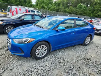 2017 Hyundai Elantra KMHD74LF7HU392205 Lot 55040316
