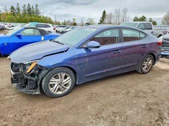 2019 Hyundai Elantra KMHD84LF1KU800508 Lot 52896136