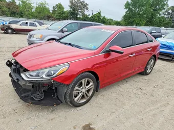 2018 Hyundai Sonata 5NPE34AF2JH672542 Lot 54182936