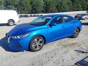2021 Nissan Sentra 3N1AB8CV2MY223109 Lot 53758906