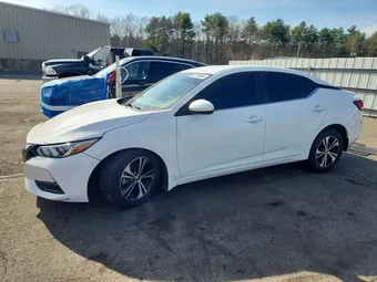 2021 Nissan Sentra 3N1AB8CV7MY314392 Lot 49718446