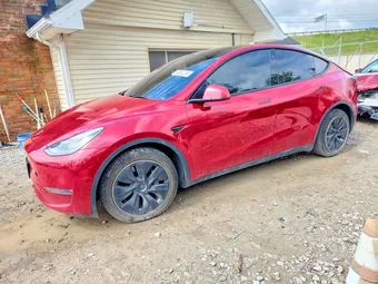2021 Tesla Model Y Long 5YJYGDEE0MF072138 Lot 50622236