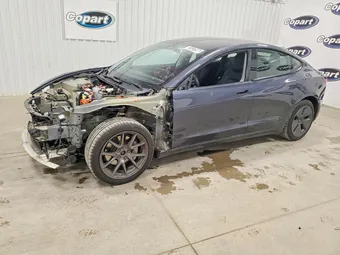 2022 Tesla Model 3 5YJ3E1EB0NF330132 Lot 52437896