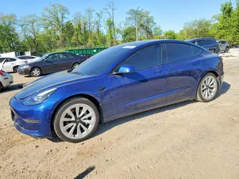 2022 Tesla Model 3 5YJ3E1EAXNF190842 Lot 50475626