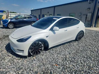 2022 Tesla Model Y 7SAYGDEF2NF452501 Lot 49664956