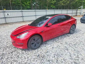 2022 Tesla Model 3 5YJ3E1EA5NF241809 Lot 51804246