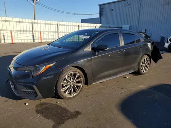 2022 Toyota Corolla 5YFM4MCEXNP134208 Lot 77240435