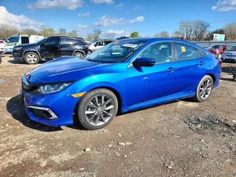 2020 Honda Civic 19XFC1F35LE025061 Lot 50258556