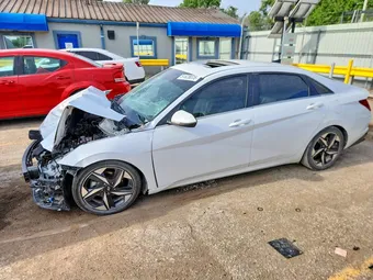 2022 Hyundai Elantra 5NPLN4AGXNH058659 Lot 51628076