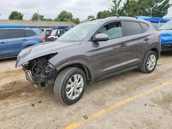 2021 Hyundai Tucson KM8J33A40MU350270 Lot 53787966