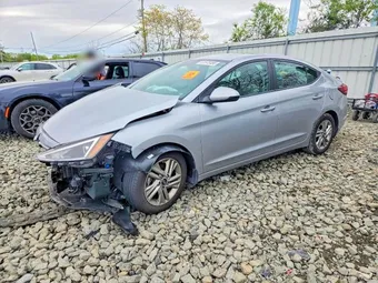 2020 Hyundai Elantra KMHD84LF5LU107314 Lot 51573466