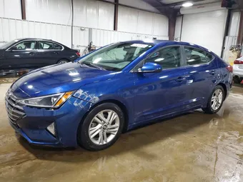 2019 Hyundai Elantra 5NPD84LF5KH438536 Lot 53450616