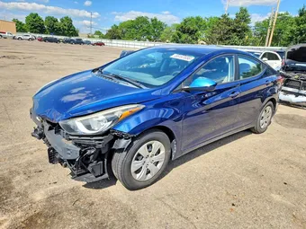 2016 Hyundai Elantra 5NPDH4AE4GH745763 Lot 55197656