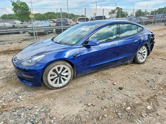 2022 Tesla Model 3 5YJ3E1EA7NF185940