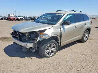 2015 Toyota Highlander 5TDZKRFH8FS114790 Lot 58387916