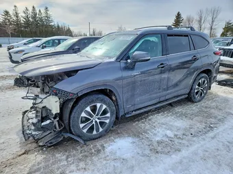 2021 Toyota Highlander 5TDGBRCHXMS048980 Lot 76603875