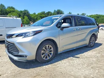 2021 Toyota Sienna 5TDYSKFC2MS022076 Lot 55585046