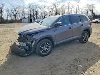 2019 Toyota Highlander 5TDJZRFH8KS619487 Lot 47465846